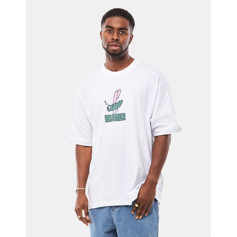 Butter Goods Dragonfly T-Shirt – White