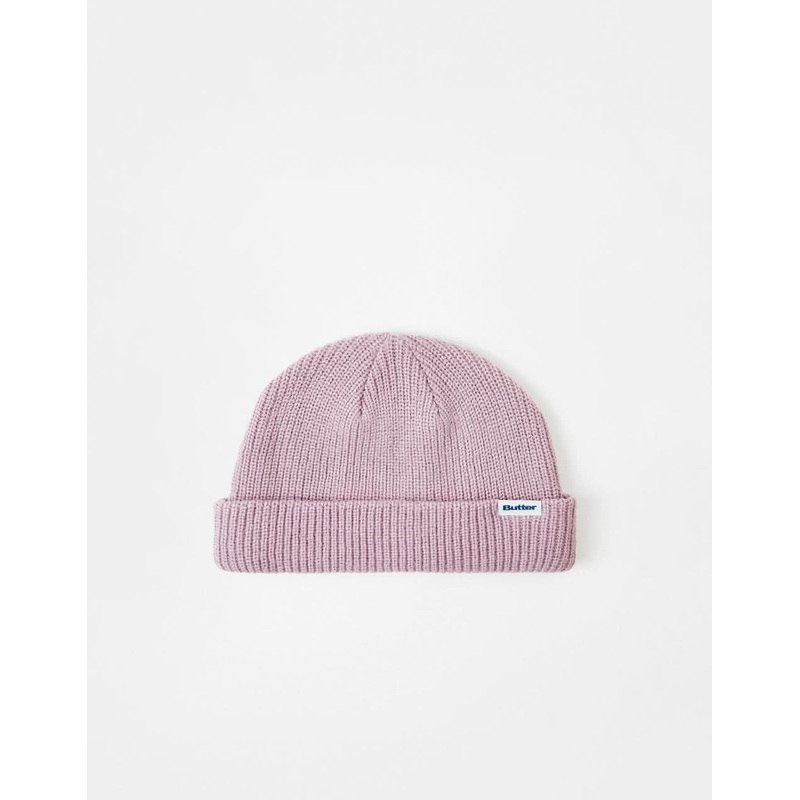 Butter Goods Wharfie Beanie –  Mauve