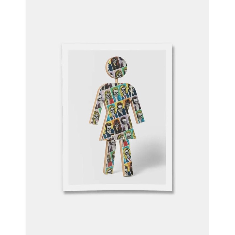 Girl x Modernica x Sean Cliver OG Photo Print – 18″ x 24″