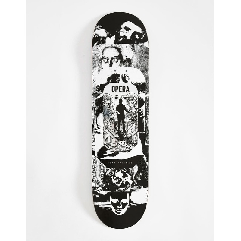 Opera Clay Stacked EX7 Skateboard Deck – 8.5″