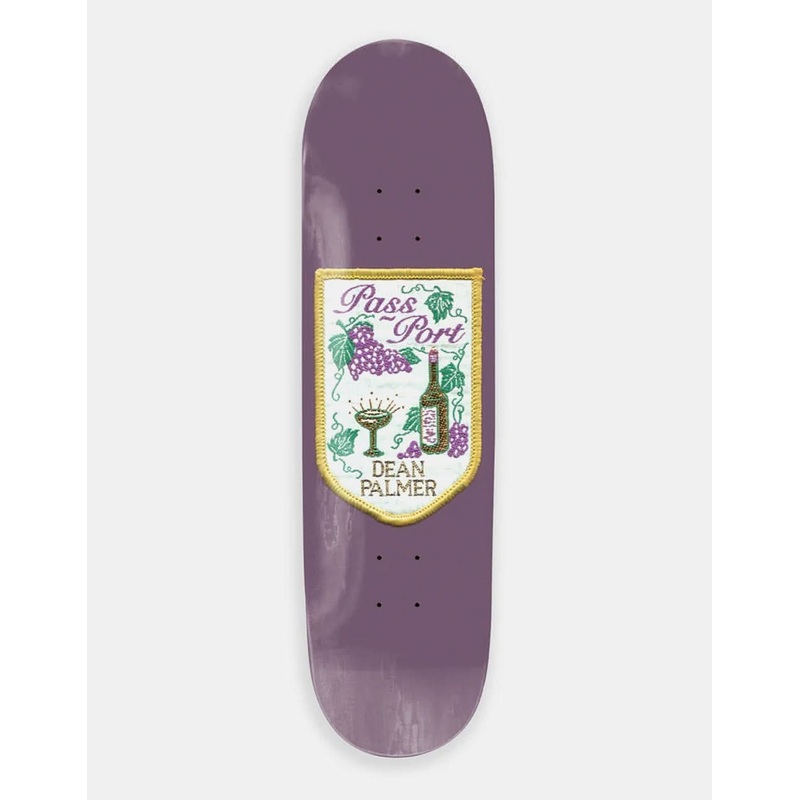 Pass Port Palmer Patch Series Skateboard Deck – 8″