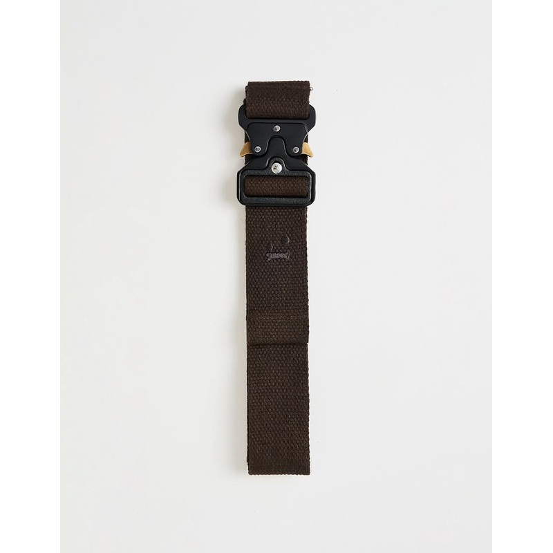 Route One Military Belt – Dark Brown