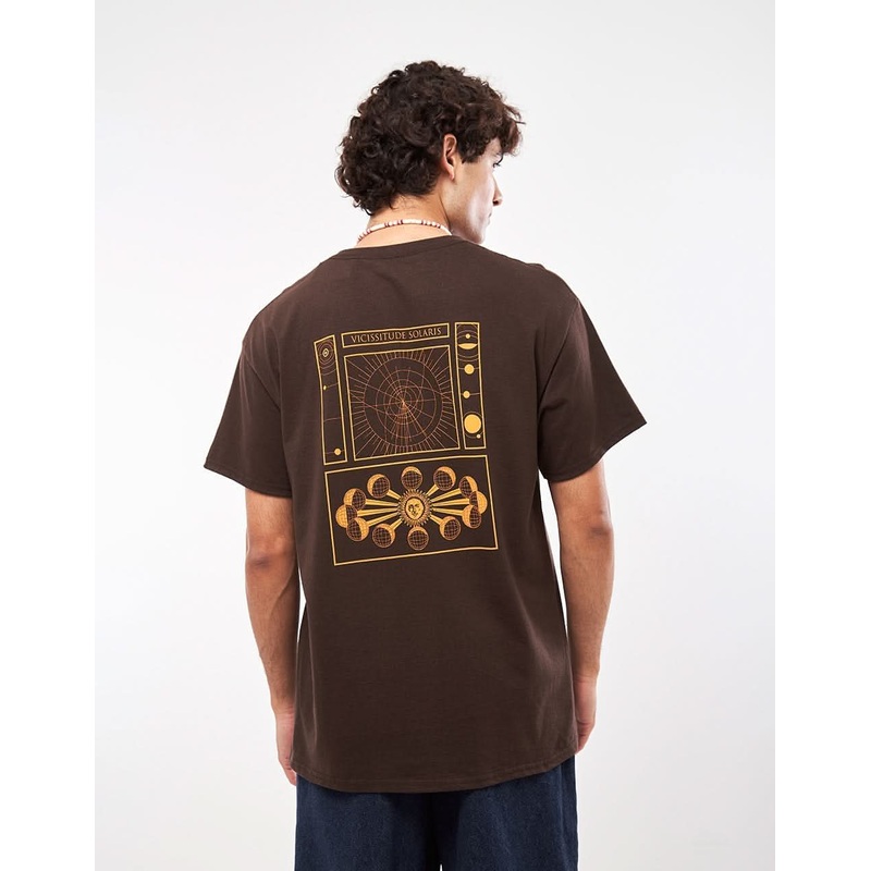 Route One Solaris T-Shirt – Dark Chocolate