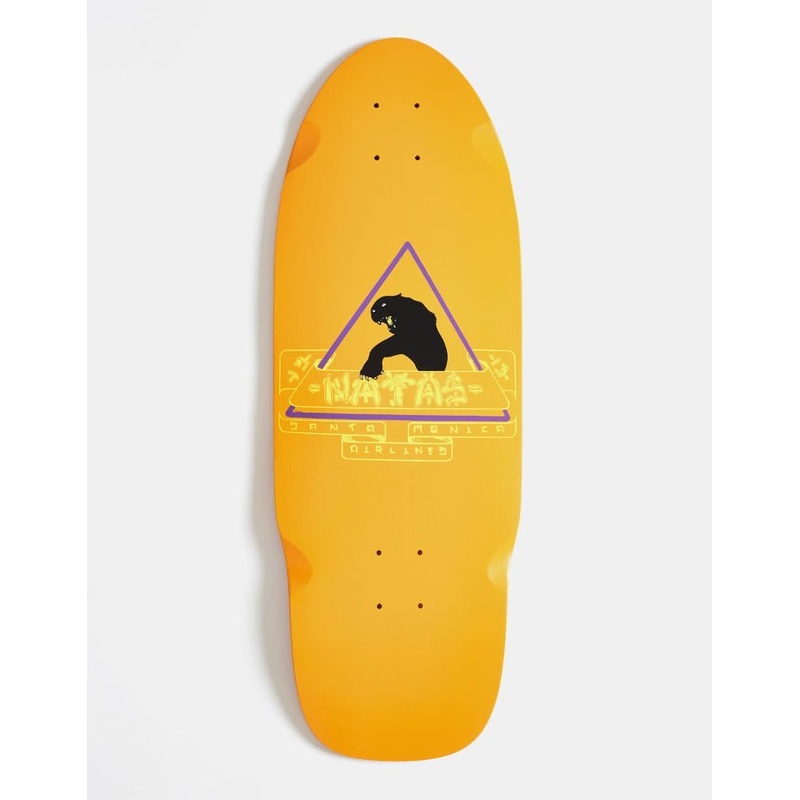 SMA Natas 1st Edition Orange Skateboard Deck – 10″
