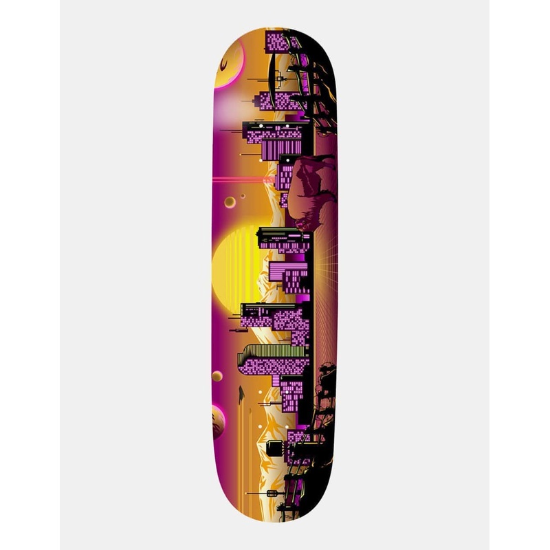 Thank You Reyes Vaporwave Skateboard Deck – 8.38″
