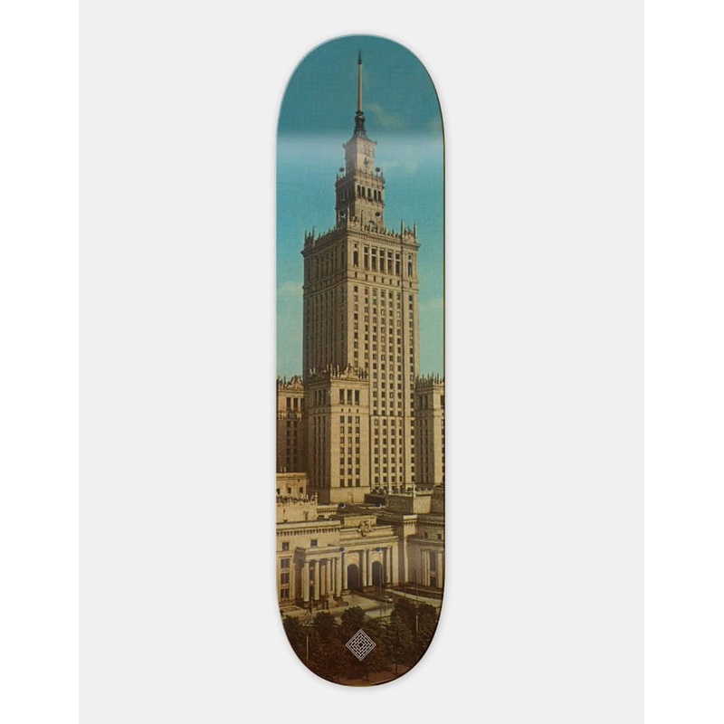 The National Skateboard Co. Michal Postcard Skateboard Deck – 8.25″