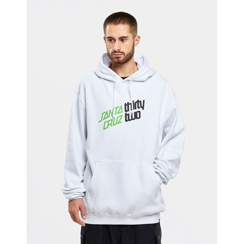ThirtyTwo x Santa Cruz Slasher Pullover Hoodie – White