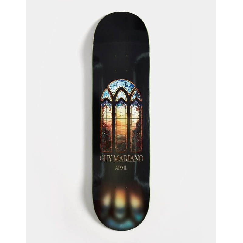 April Mariano Stainglass Skateboard Deck – 8.38″