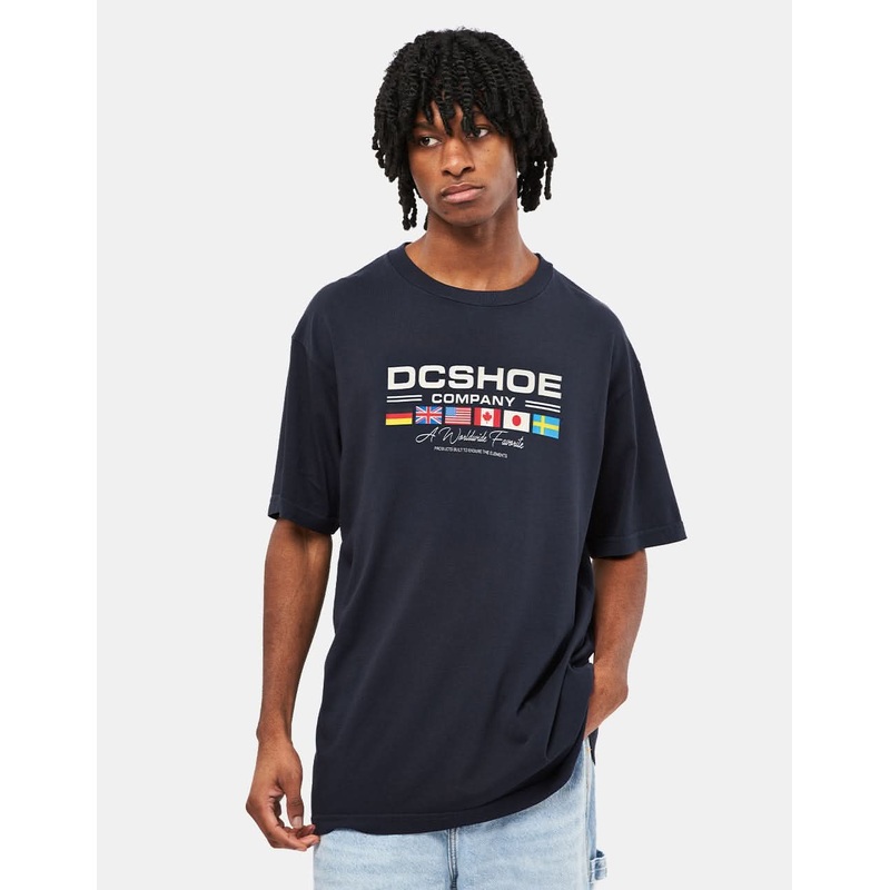 DC Worldwide Fav T-Shirt – Navy Blazer
