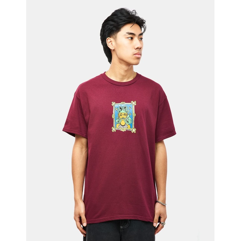 Krooked Fear T-Shirt – Maroon