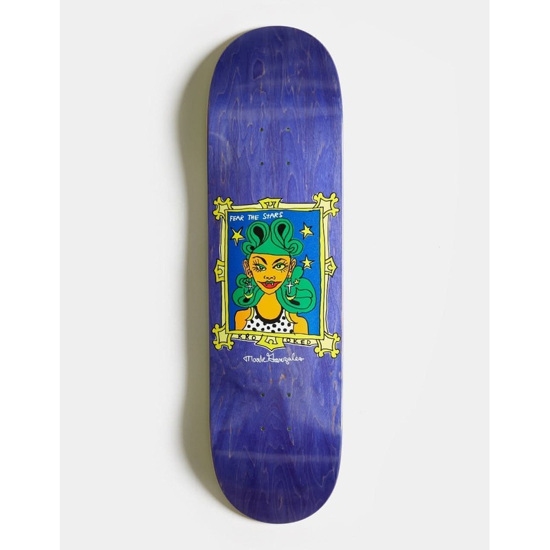 Krooked Gonz Fear Skateboard Deck – 8.5″