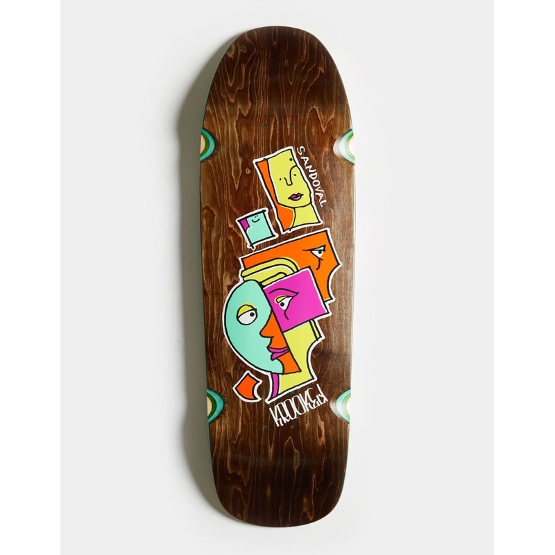 Krooked Sandoval Cluster Skateboard Deck – 9.81″