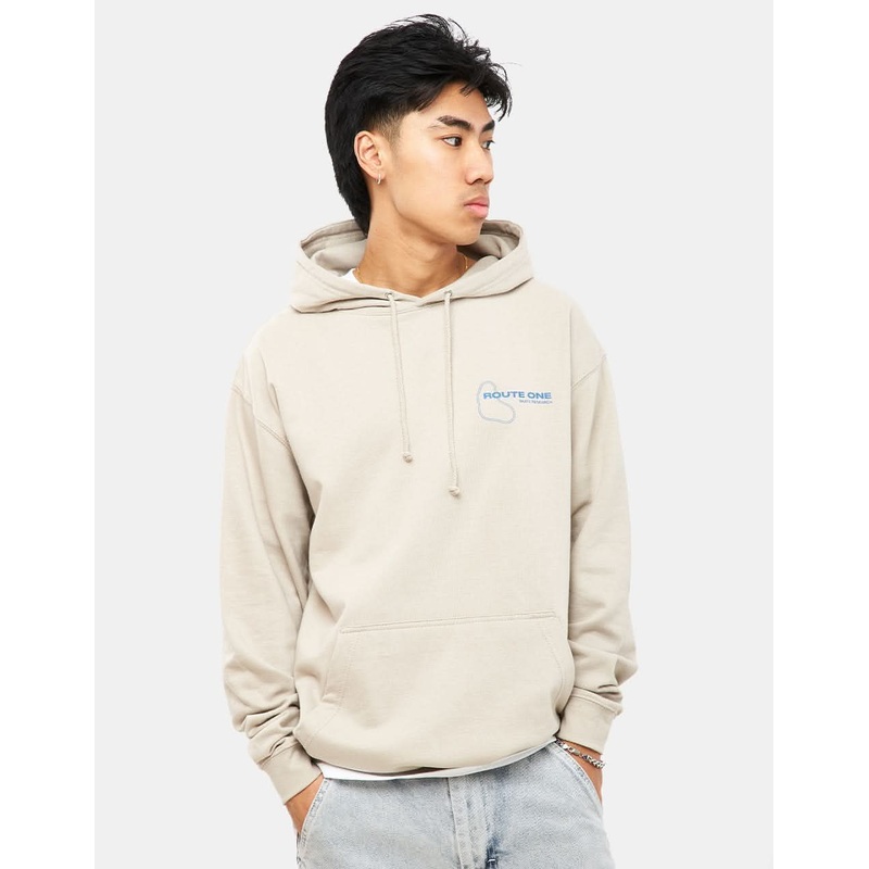 Route One Aalto Pullover Hoodie – Natural Stone