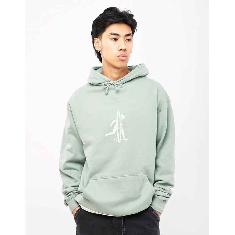 Route One Final Frontier Pullover Hoodie – Dusty Green