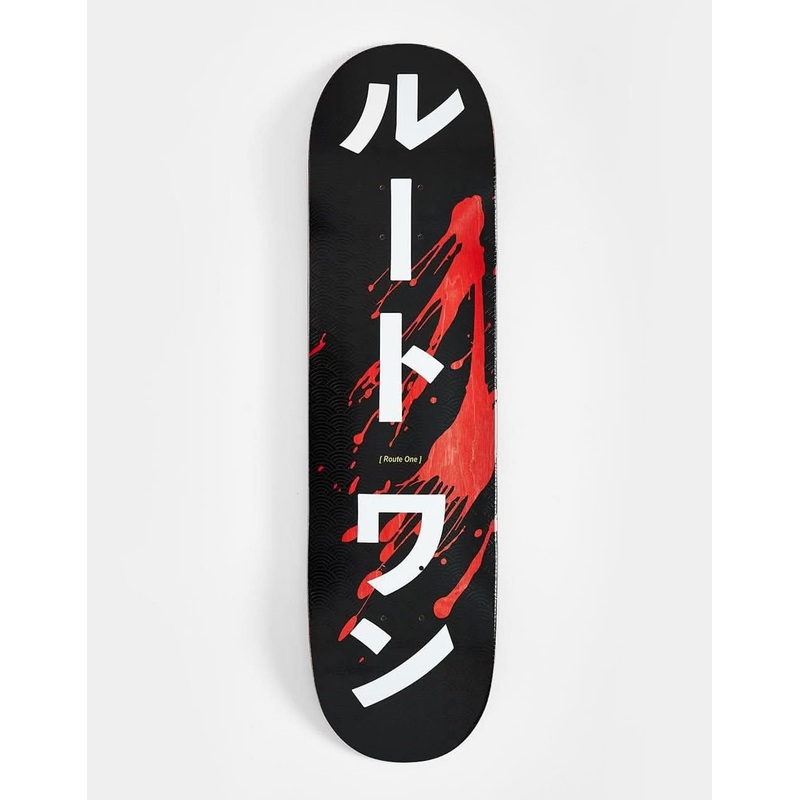 Route One Katakana Skateboard Deck