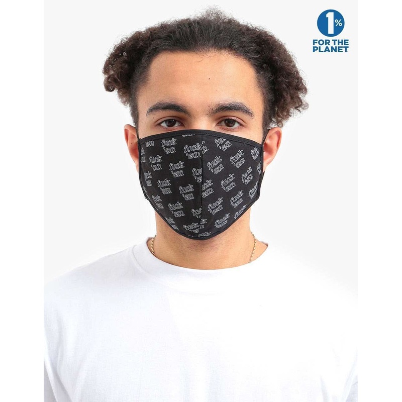 Route One Organic Cotton Face Mask – Fuck ‘Em