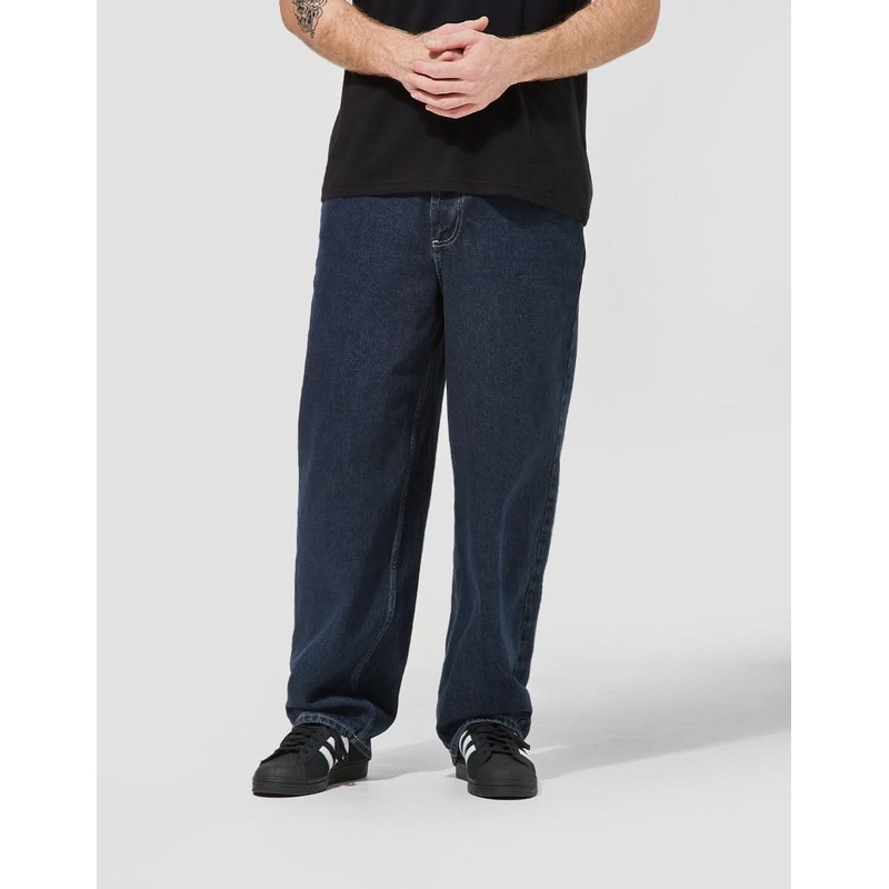 Route One Super Baggy Denim Jeans – Dark Wash