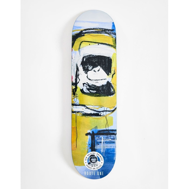 Route One x New Bristol Brewery Enos Skateboard Deck – 8.5″