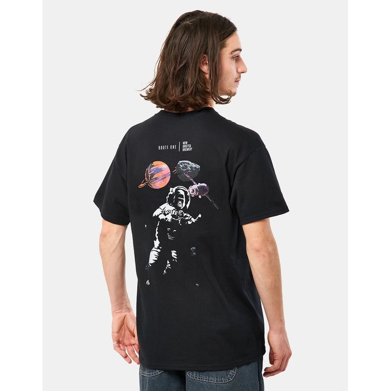 Route One x New Bristol Brewery Neburilla T-Shirt – Black