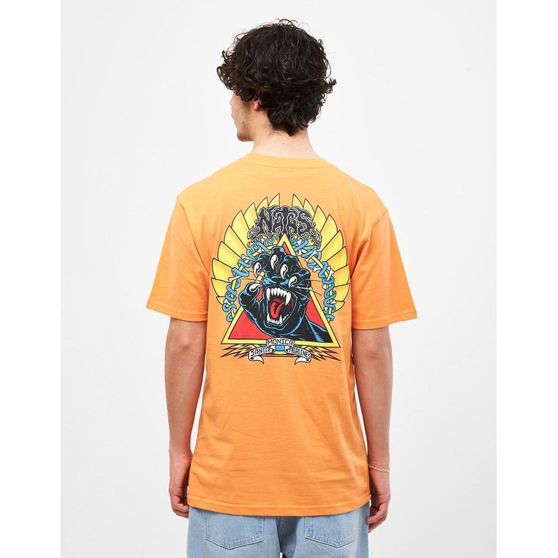Santa Cruz Natas Screaming Panther T-Shirt – Apricot