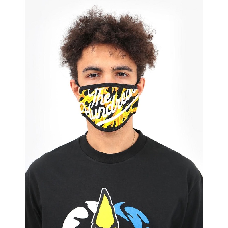 The Hundreds Heat Face Mask – Black