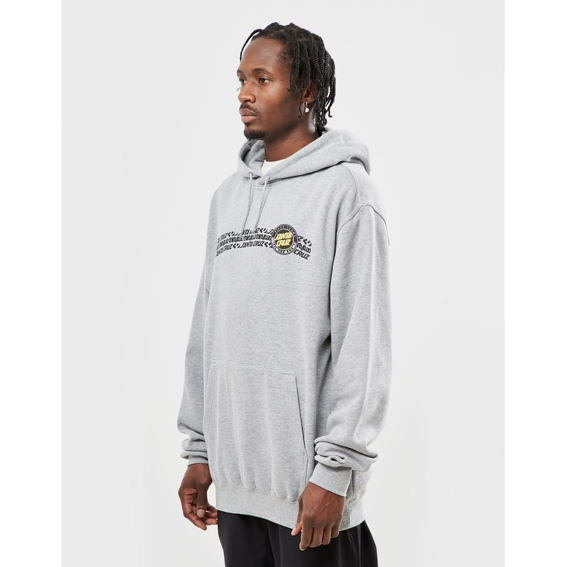 ThirtyTwo x Santa Cruz Screaming Hand Pullover Hoodie – Grey Heather