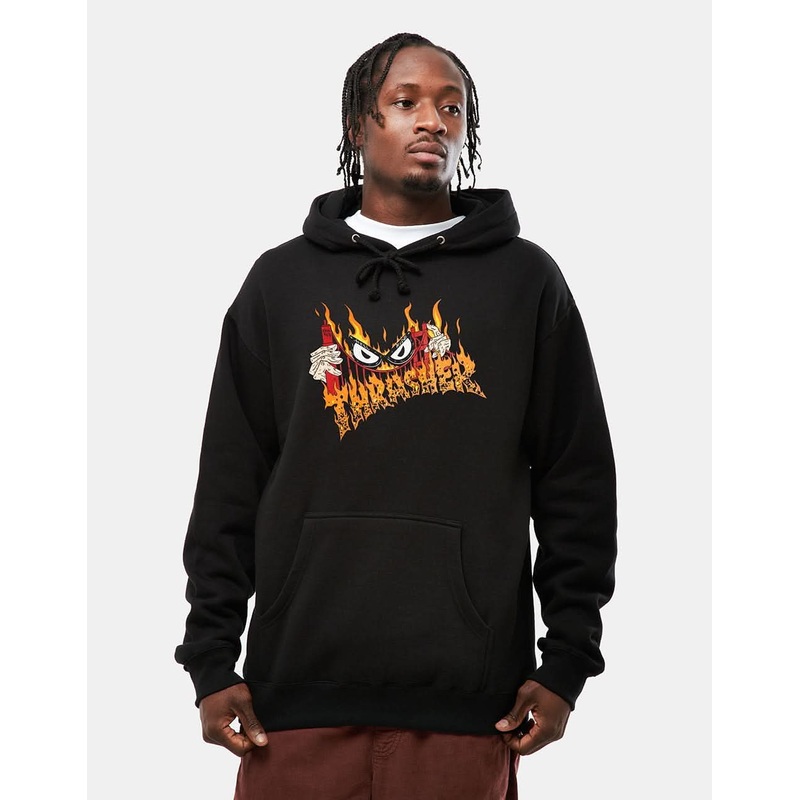 Thrasher Sucka Free By Neckface Pullover Hoodie – Black