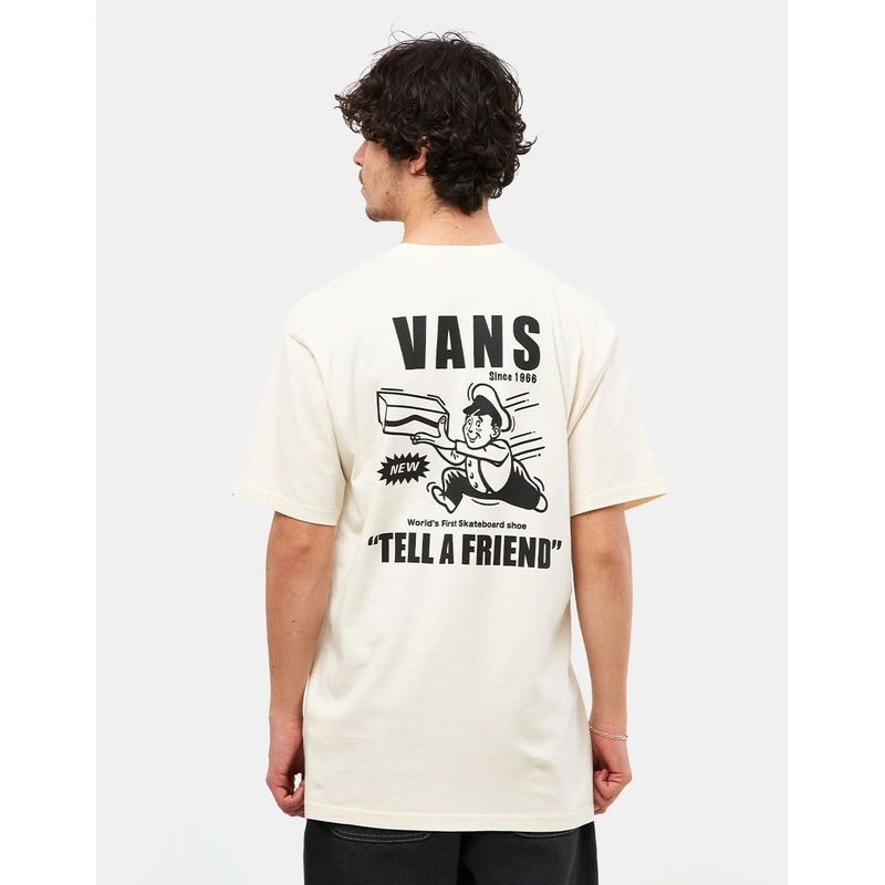Vans Quick Wind T-Shirt – Antique White
