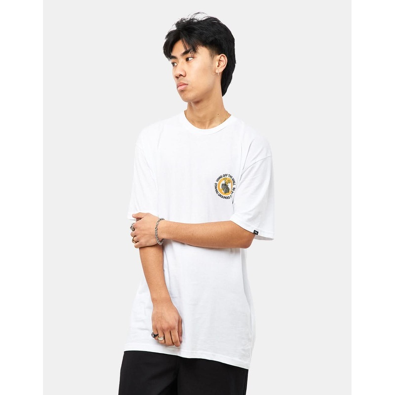 Vans Staying Grounded T-Shirt – White/Black
