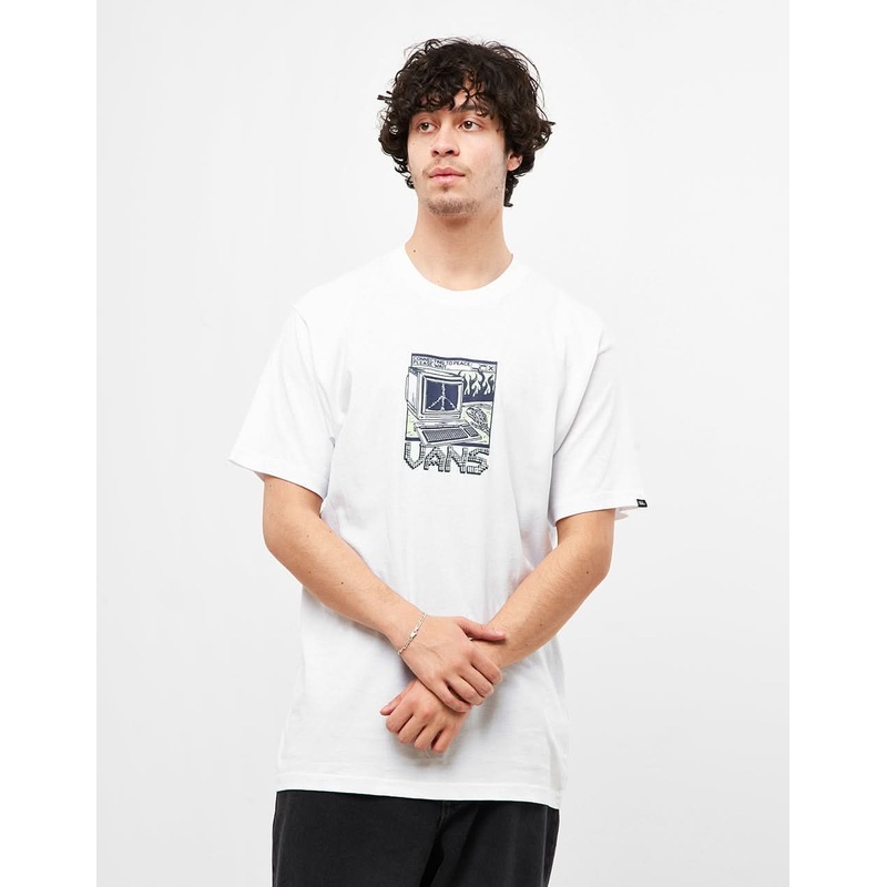 Vans Throwback Peace Machine T-Shirt – White