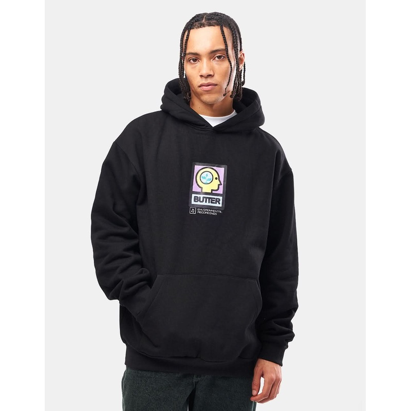 Butter Goods Environmental Pullover Hoodie – Black