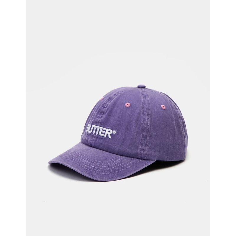 Butter Goods Rounded Logo 6 Panel Cap – Dusk