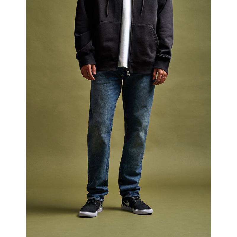 Carhartt WIP Klondike Pant – Blue (Dark Used Wash)