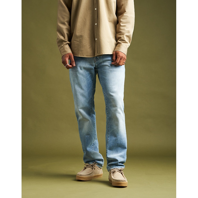 Carhartt WIP Klondike Pant – Blue (Light Used Wash)