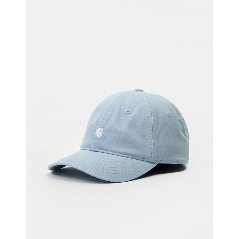 Carhartt WIP Madison Logo Cap – Frosted Blue/White