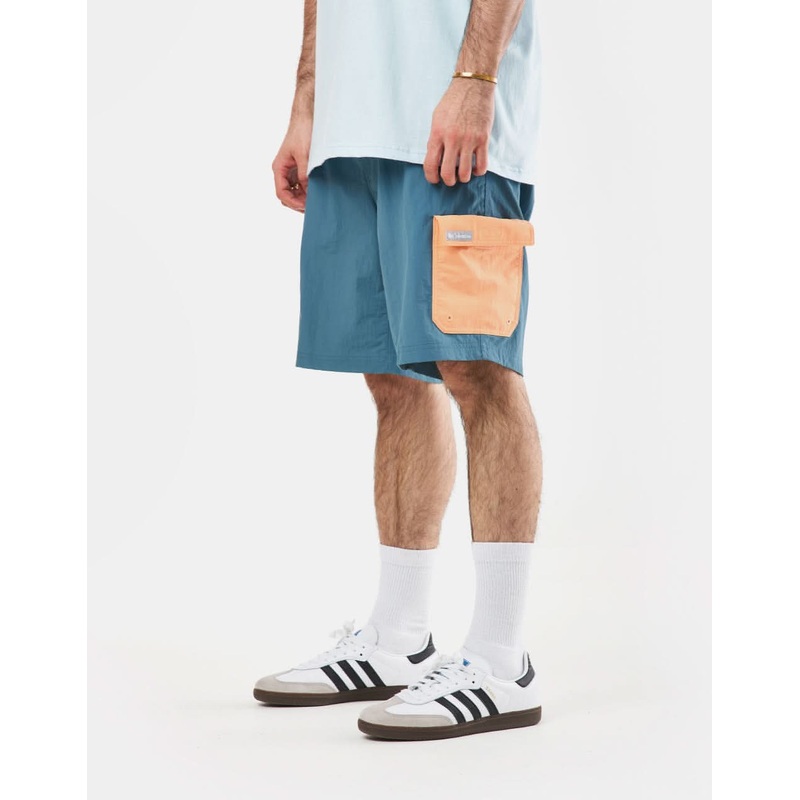 Columbia Summerdry Brief Shorts – Cloudburst/Apricot Fizz