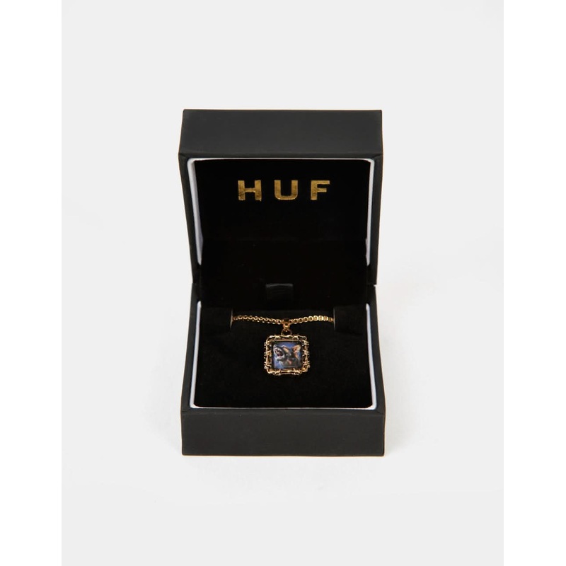 HUF Barbed Wire Pendant – Gold