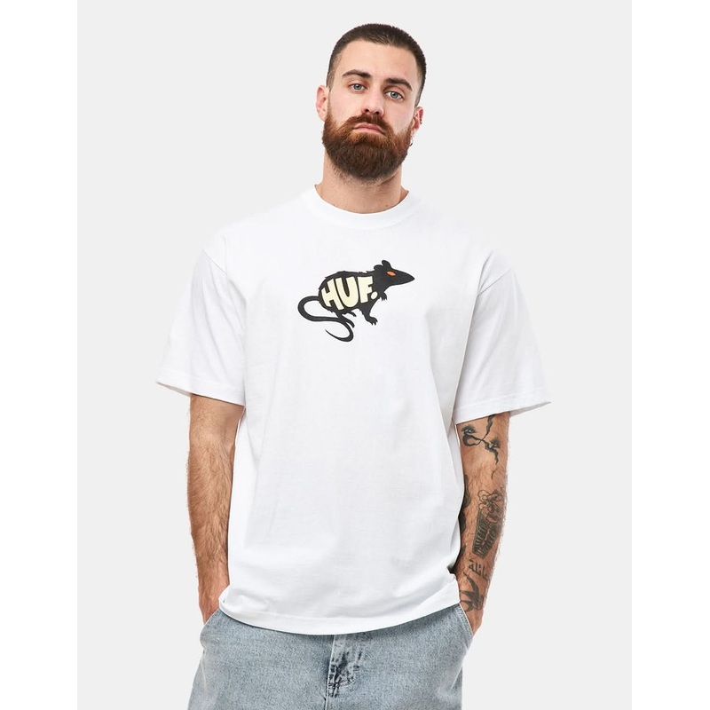 HUF Mans Best Friend T-Shirt – White