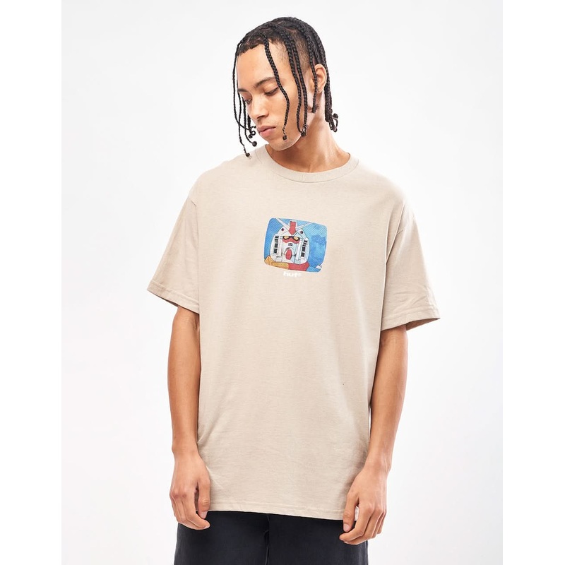 HUF x Mobile Suit Gundam Scanline EXCLUSIVE T-Shirt – Sand