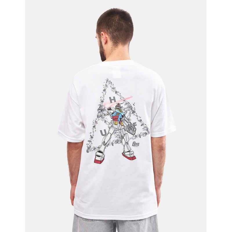HUF x Mobile Suit Gundam Triple Triangle EXCLUSIVE T-Shirt – White