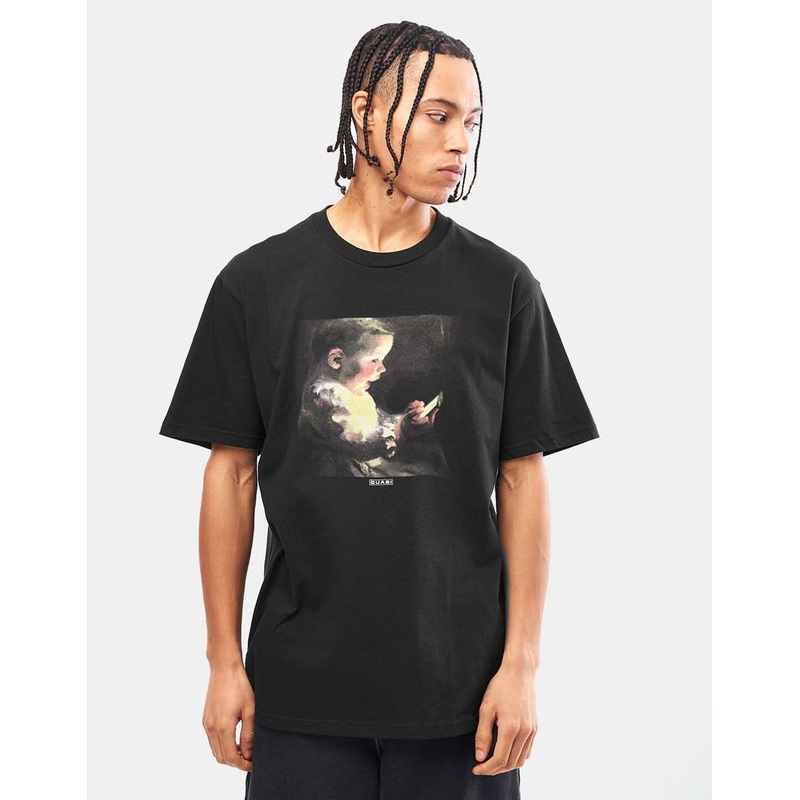 Quasi Child Care T-Shirt – Black