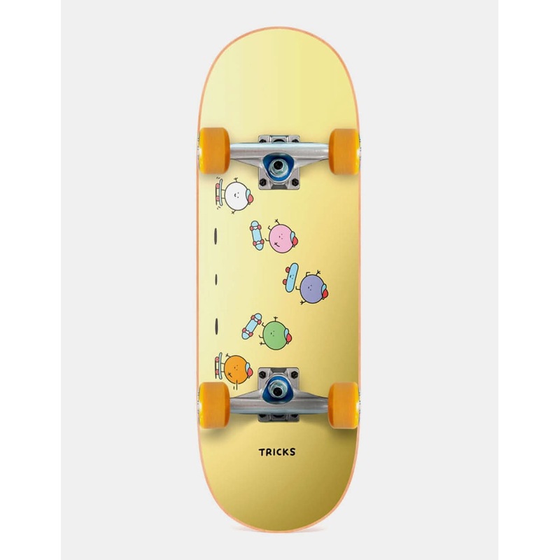 Tricks BB Kickflip Mini Complete Skateboard – 7.87″ x 24.21″