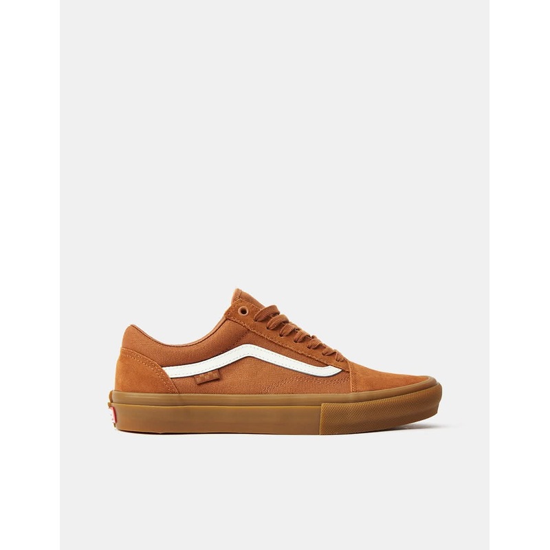 Vans Old Skool Skate Shoes – Brown/Gum
