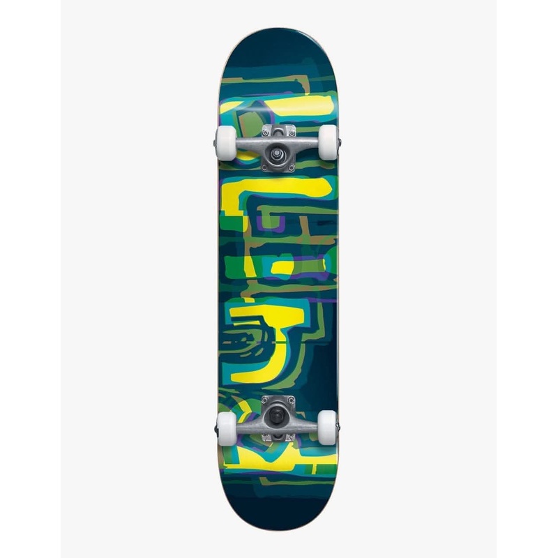 Blind Logo Glitch Green Complete Skateboard – 7.875″