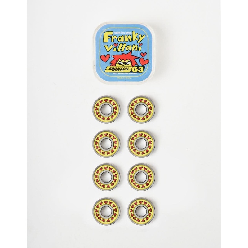 Bronson Speed Co. Franky Villani Pro G3 Skateboard Bearings