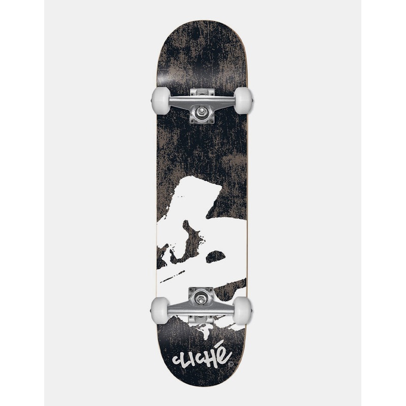 Clich Europe Black Complete Skateboard – 8.125″