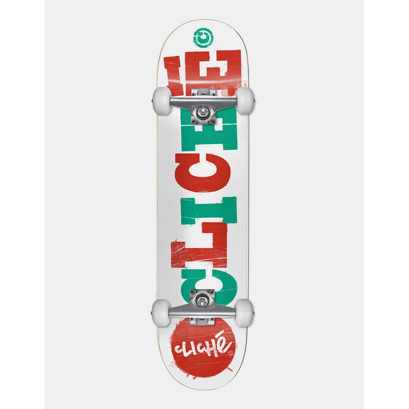 Clich Woodcut Complete Skateboard – 8″
