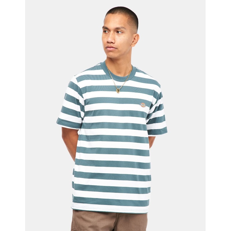 Dickies Rivergrove Stripe T-Shirt – Lincoln Green