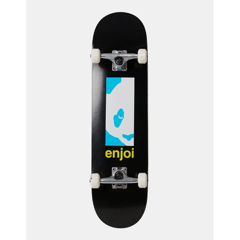 Enjoi Box Panda Black Complete Skateboard – 8.125″