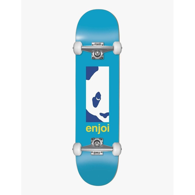 Enjoi Box Panda Blue Complete Skateboard – 8.125″